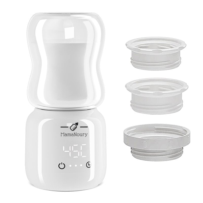 MamaNoury® Portable Baby Bottle Warmer — Cordless, Fast & Travel-Ready