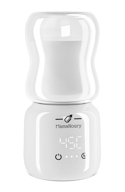 MamaNoury® Portable Baby Bottle Warmer — Cordless, Fast & Travel-Ready